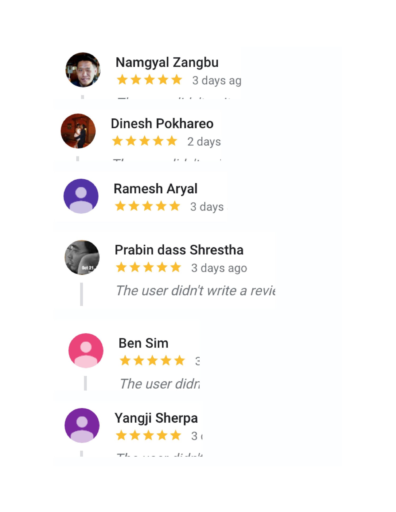 Customer Reviews US Sherpa