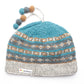 Thame Pom Tassel Hat | Blue/Grey