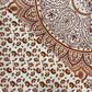 White/Orange Tapestry