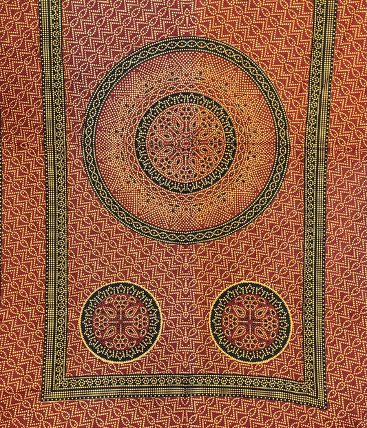 Orange/Red Tapestry